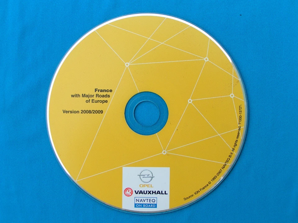 CD NAVIGATION OPEL NCDC NCDR FRANKREICH EU 2009 ZAFIRA ASTRA CORSA SIGNUM MERIVA - Bild 1 von 1