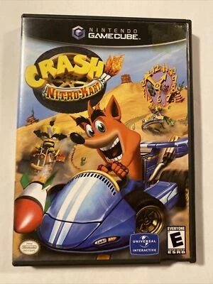 Crash Nitro Kart (Nintendo GameCube, 2003) CiB With Manual Tested Video Game - Image 1 of 4