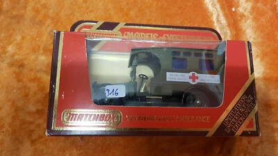MM - Matchbox Models of Yesteryear Y-25 1910 Renault Ambulance OVP #316 - Bild 1 von 2