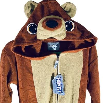 Disfraz de Oso Pijama Prendas para Dormir Halloween Unisex Juventud 4-6 Animales Juegos con disfraces Nueva Etiqueta Foto 1 de 4