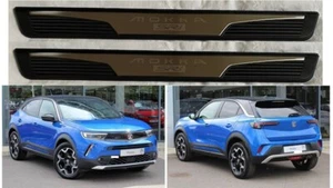 MOKKA 'SRi ' MK2 (2020+ FRONT ONLY) DOOR SILL SCUFF PLATES LOGO - MK007S - Picture 1 of 5