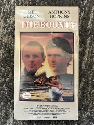 The Bounty (VHS 1984 Vestron Video) Mel Gibson, Anthony Hopkins Foto 1 de 3