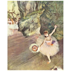 Edgar Degas, Bailarín con un ramo de flores IMÁN NEVERA, 1878 Ballet - Imagen 1 de 7