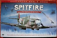 SPITFIRE AND THE BATTLE OF BRITAIN DVD & H/BACK BOOK MIXED MEDIA BOXED SET - NEW