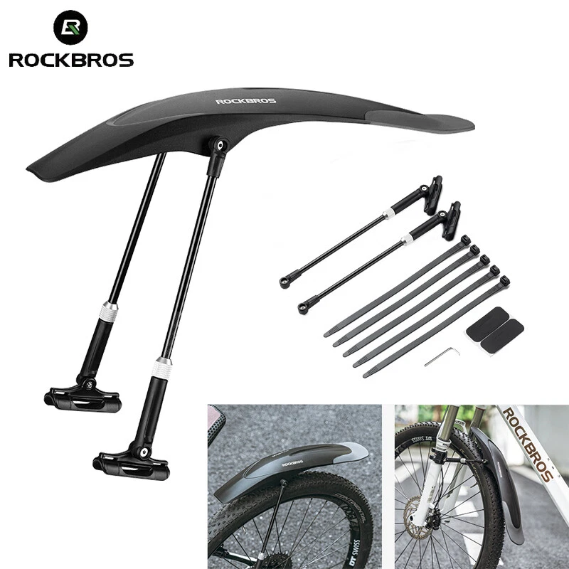 ROCKBROS Cycling MTB Mountain Bike Mudguard Mud Guard Bicycle Front/Rear Fender - Image 1 of 4