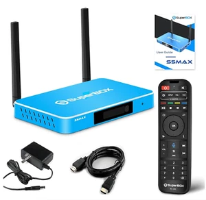 NEW 2025 Model-SuperBox S6 Max, Keyboard Remote, 6K UltraHD, BlueTooth - Picture 1 of 10