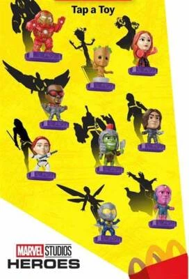 2020 McDONALD'S MARVEL STUDIOS HEROS HAPPY MEAL TOYS Choose Your Character - Image 1 of 2