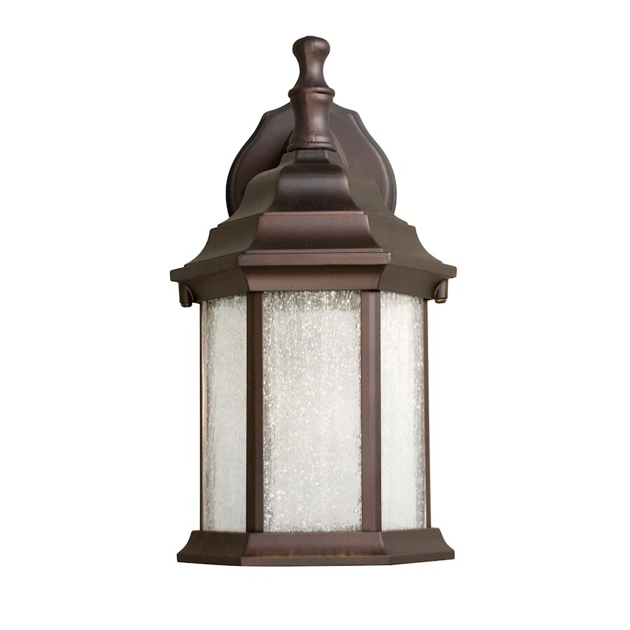 Forte Lighting 11w LED DCAluminum 12" Outdoor Wall, Bronze/Seed - 17102-32 - Image 1 of 1