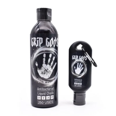 GRIP GODS Liquid Chalk Combo Travel Bottle (50ML) & Refill Bottle (250ML) - Image 1 of 4