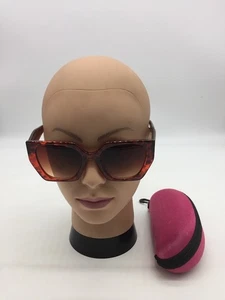 Prada Damen Schildpatt Gestell Designer Trendy Sonnenbrille 54-20-146 Braune Gläser - Bild 1 von 9