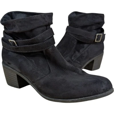 American Eagle Slouch Ankle Boots Booties Black Womens size 9 - Image 1 of 4