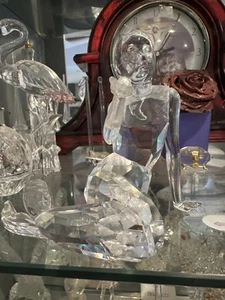 Swarovski 827603 Kristall Meerjungfrau hält eine Perle schönes Stück - Bild 1 von 8