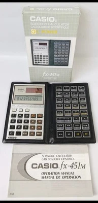 VINTAGE CASIO FX-541M SCIENTIFIC CALCULATOR C-POWER, BNIB, NEW OLD STOCK, COMPLE - Image 1 of 4