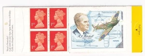 GB MNH 1996 FOLLETO CON ETIQUETA R J MITCHELL SPITFIRE DISEÑADOR PO FRESCO - Imagen 1 de 1