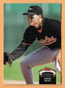DAVID SEGUI BALTIMORE ORIOLES #783 - TOPPS STADIUM CLUB NM-MT 1992 - Picture 1 of 2