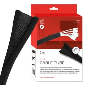 LABEL THE CABLE Flexibler Robuster Kabelkanal - Selbstschließender, Zuschneidbar - Afbeelding 1 van 6