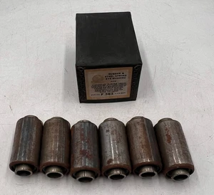 6 NORS 751005 BUJES OJO RESORTE ACERO GOMA DELANTERO TRASERO CHEVROLET PONTIAC F381 - Imagen 1 de 7