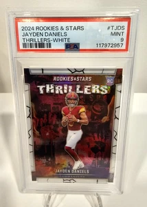 2024 Panini Rookies & Stars - Thrillers White - Jayden Daniels  #'d /149 (RC) - Picture 1 of 2