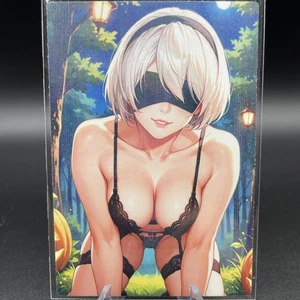 2B Anime Waifu Card Doujin ACG Goddess Holo - Picture 1 of 4