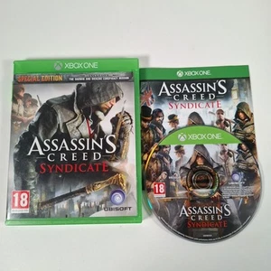 Assassins Creed Syndicate Xbox One Video Game Manual PAL - Picture 1 of 4