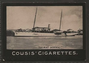 COUSIS (MALTA)-WARSHIPS 1904 (MF850)-#894- SEE PICTURES FOR THE CARD ON OFFER - Picture 1 of 2