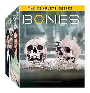 Bones The Complete Series 67 Dics DVD Set Season 1-12 Value Gift Box Set-NEW - Picture 1 of 1
