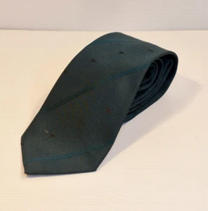 Corbata formal de negocios Australian Tie Co verde oscuro canguros poliéster corbata - Imagen 1 de 6