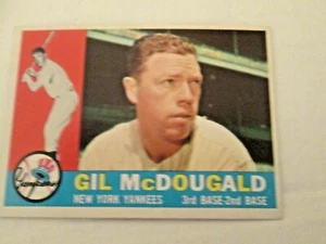 1960 Topps #247 Gil McDougald New York Yankees Nrmt - Picture 1 of 1