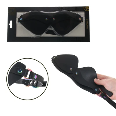 Adjustable Blindfold Fantasy Erotical Play Bondage Gear Fetish BDSM  Sex Toy - Image 1 of 4