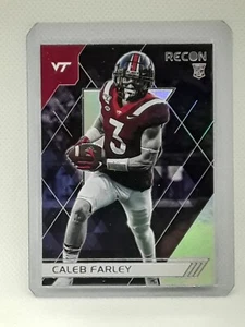 Caleb Farley 2021 Chronicles Recon Draft Picks - RC #128 - Virginia Tech - Picture 1 of 2