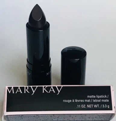 New In Box Mary Kay Matte Lipstick Puro Mirtillo #136547 Full Size Fast Ship - Image 1 of 2