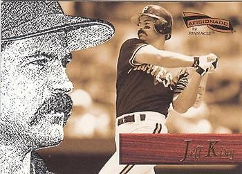 Jeff King 1996 Pinnacle Aficionado #34 - J1486 - Image 1 of 2