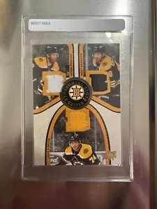 23-24 Upper Deck Bruins Centennial Triple Cloth Relics - CCR3-FGD - Picture 1 of 2