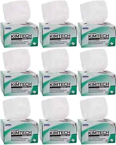 9QTY Kimberly-Clark Professional QLZSTWUH Kimtech Science KimWipes compito delicato - Foto 1 di 2