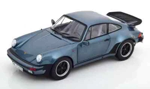 Norev 1:18 Porsche 911 Turbo 3.3 1988 grey-bluemetallic Limited 1000 pcs 187667 - Picture 1 of 2
