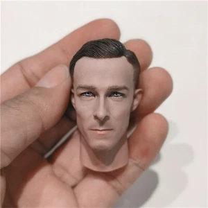 WWII Pipe Soldier Head Sculpt Model Fit for 1/6 DID COOMODEL Action Figure - Picture 1 of 3