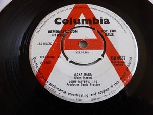 JOHN MAYER - ACKA RAGA/GANA ,COLUMBIA ,1966 ,DB8037, -/VG+ - Bild 1 von 4