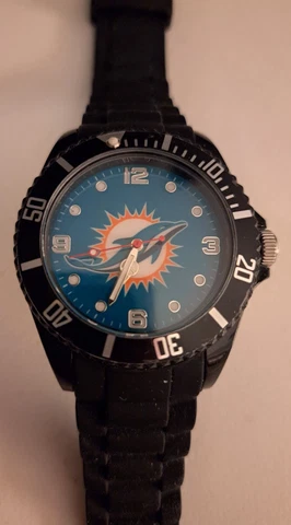 Men's Black watch Spirit - NFL - Miami Dolphins Cover
