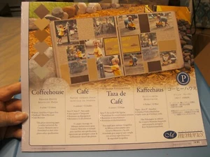 Creative Memories Coffeehouse Photo Mounting Paper, NIP, 6 colors/12 Sheets - Picture 1 of 3