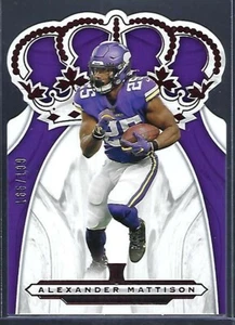 Alexander Mattison RC/2019 Crown Royale Red/199 - Imagen 1 de 2