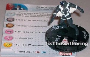 BLACK BOLT #001 Guardians of the Galaxy Marvel HeroClix Inhumans Fast Forces FF - Picture 1 of 1