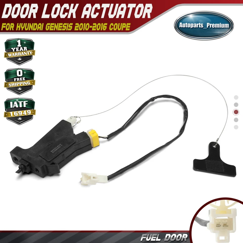 Actuador abridor de puerta de llenado de gas combustible para Hyundai Genesis Coupé 2010-2016 Foto 1 de 4