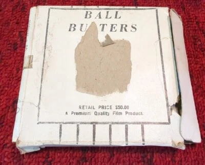 CARRETE BALL BUSTERS PELÍCULA SOLO ADULTOS EDUCACIÓN SEXUAL CON CAJA COLECCIONABLE DE COLECCIÓN RARO Foto 1 de 4