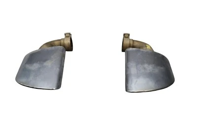 Juego de puntas de tubo de escape trasero izquierdo y derecho Volkswagen Touareg 11-17 OEM Foto 1 de 4