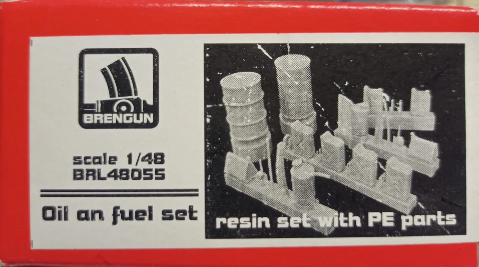 MODELLISMO - OIL & FUEL SET- BRENGUN Scala 1/48 - Immagine 1 di 1