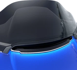 Ciro Black Lighted Fairing Vent Trim for 2015-2024 Harley Road Glide FLTRU FLTRX - Picture 1 of 2