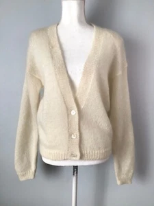 Vintage Norton McNaughton Cardigan Sweater Mohair Blend - Picture 1 of 8