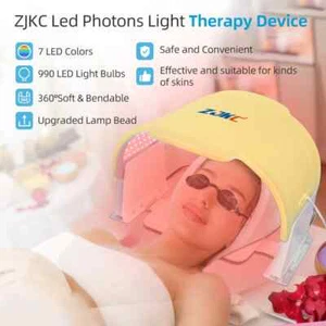 Medical Grade 7+1 Colors LED Light Therapy Device for Face Anti-Aging Acne - Picture 1 of 7