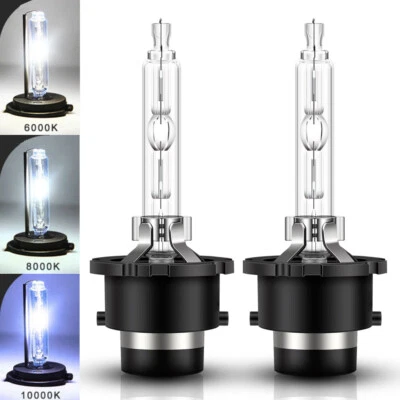 2x D2S HID Xenon Headlight Bulbs For Infiniti G35 06-08 G37 07-12 Coupe Sedan - Image 1 of 4