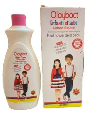 Olaybact Kids & Teens Fairness Lotion Natural Skin Glow With Vitamins and wash